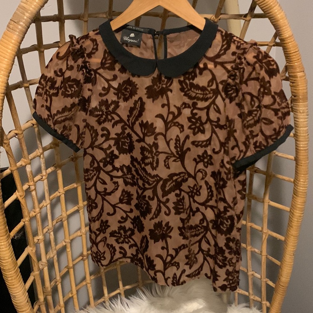 Maison Scotch & Soda Burnout Blouse